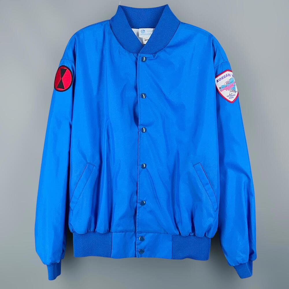 Vintage Windjammer Windbreak with Korean War Patches